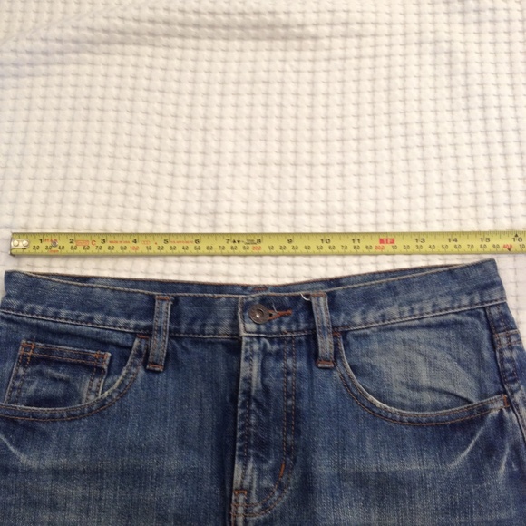 Denim mini tight skirt - Picture 3 of 7